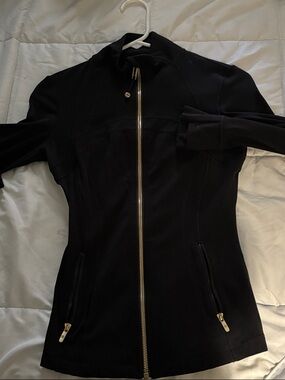 Lululemon Gold Zip Nulu Define Jacket